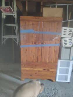 Beautiful wood airmoire