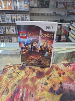 LEGO The Lord of the Rings Nintendo Wii  ~ 2006 Warner Bros Complete w/ Manual
