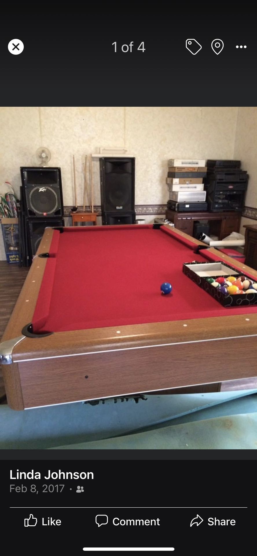 Bar Size Pool Table 