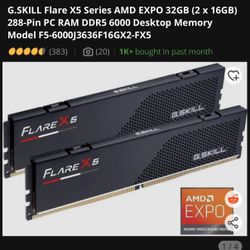 32gb DDR5 RAM 