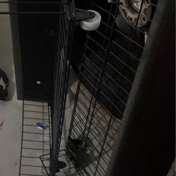 King Size Bed Frame with 2 Storage Drawers, Upholstered King Bed Frame with Charging Station and LED Lights Headboard