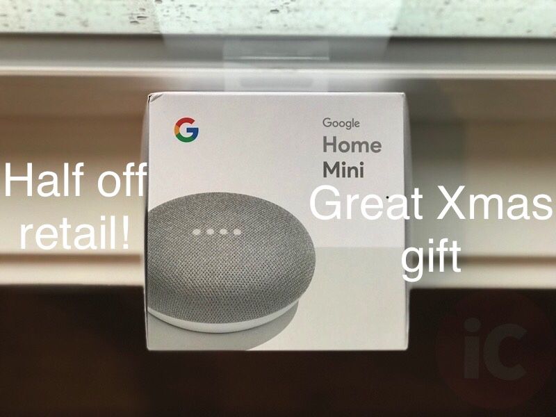 Google Home Mini 50% off!