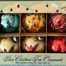 Vintage Xmas Ornament Collection 