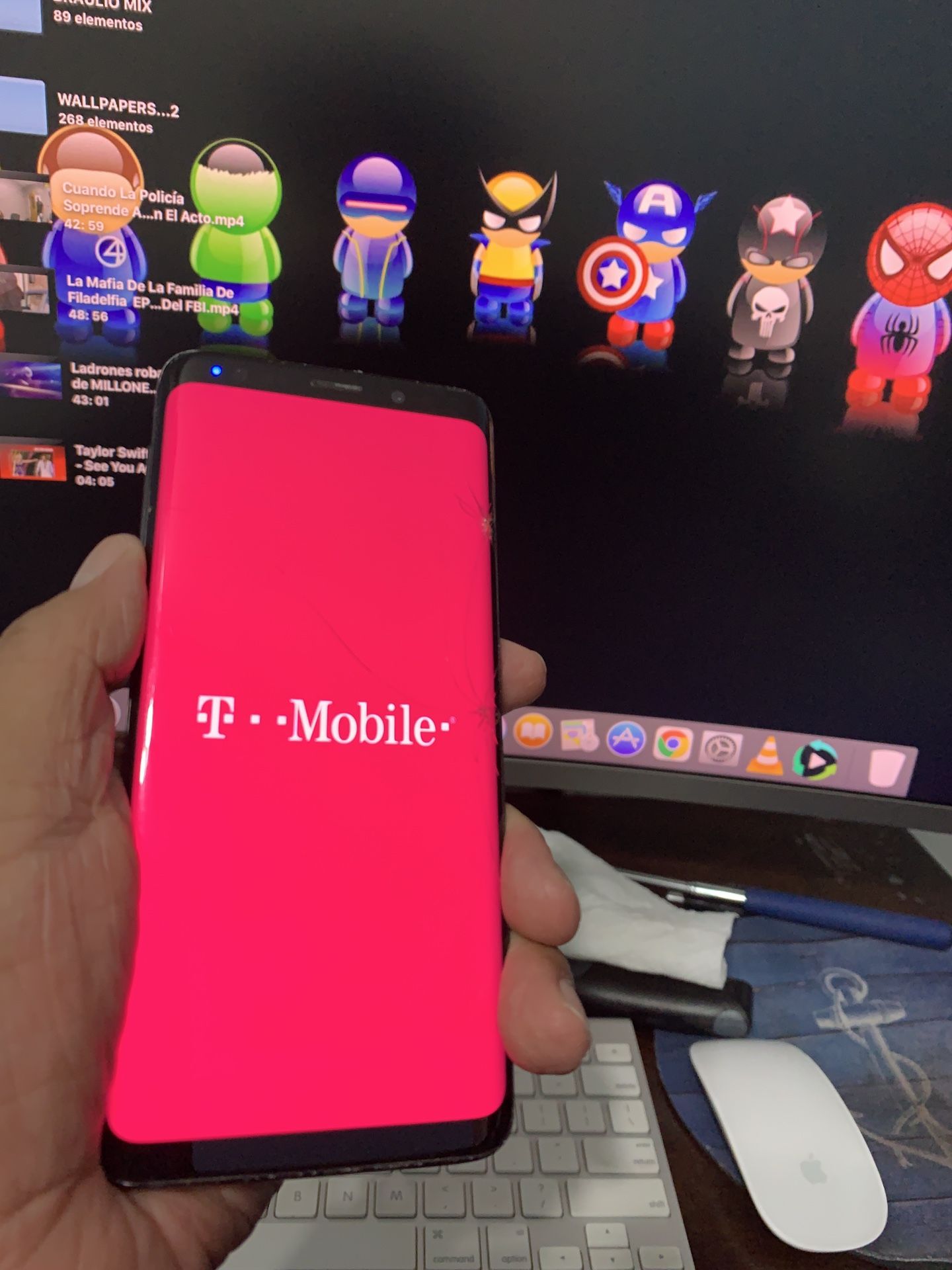 Samsung Galaxy S9-64GB For T-Mobile $60