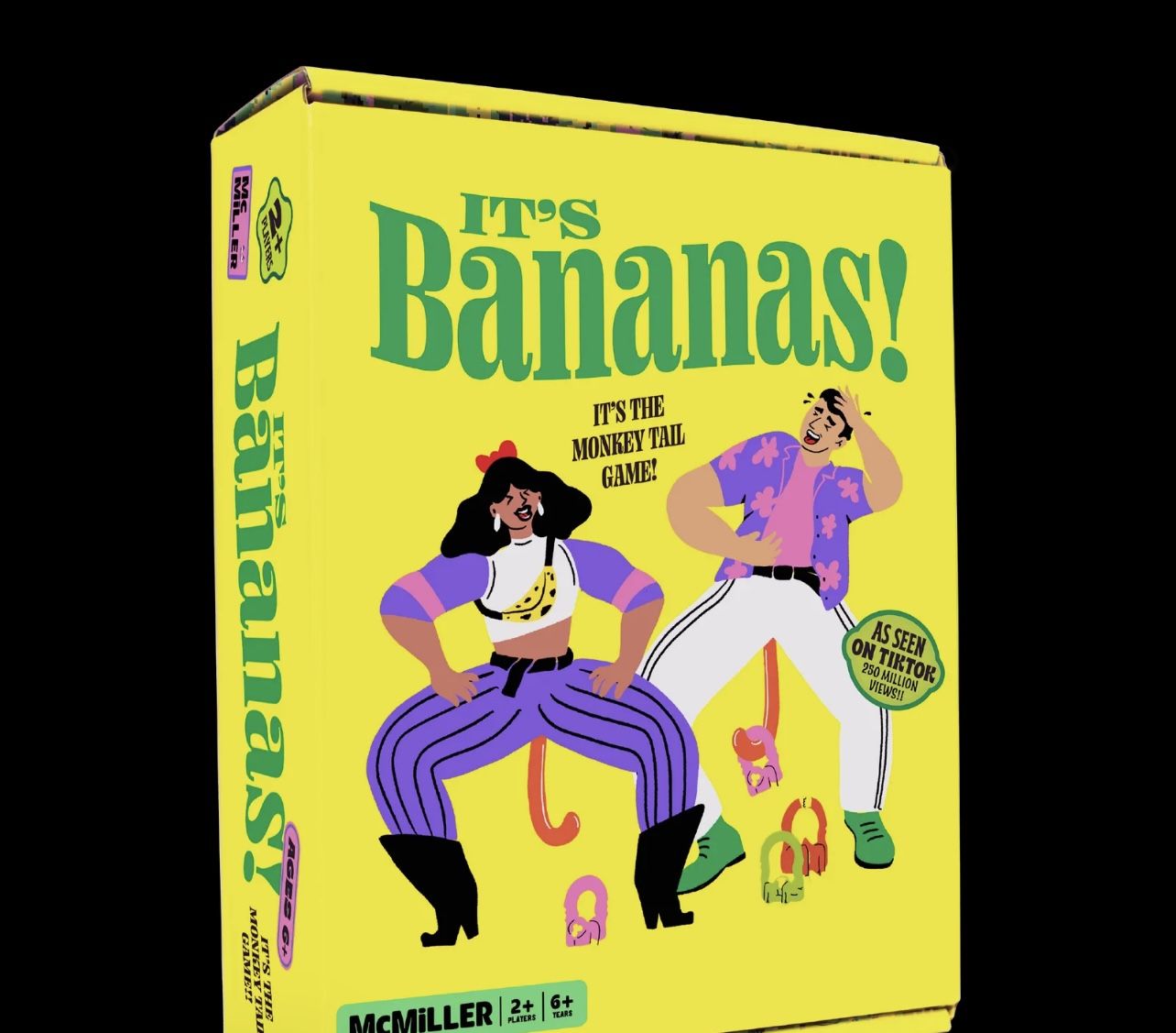 McMiller It’s Bananas! Monkey Tail Party Game for Friends and Family