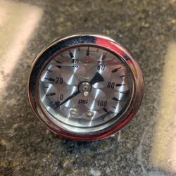 Harley Davidson Or Any Moto Gauge Oil Filled New 