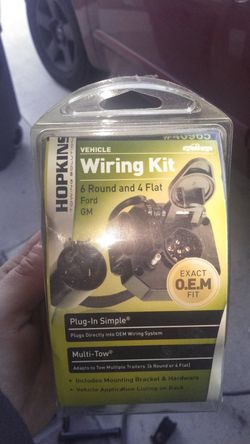 Towing wire harness