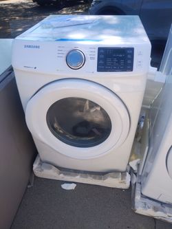 Samsung electric dryer and washer