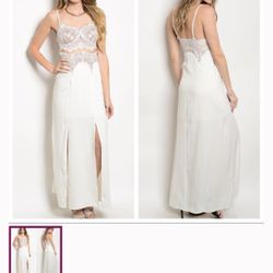 White Lace Dress 