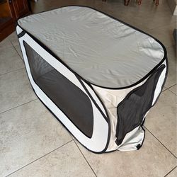 Portable dog kennel