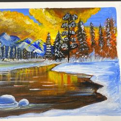 Acrylics on Canvas- From Smile with Colors