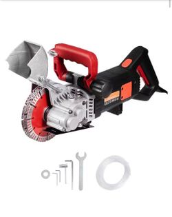 NEW IN BOX Shop SKYSHALO 5800- Watt Wall Chaser 21.3 in. x 7.87 in.Cutting Width Wall Groove (L x W) Concrete Saws with ABS Plastic Handle
