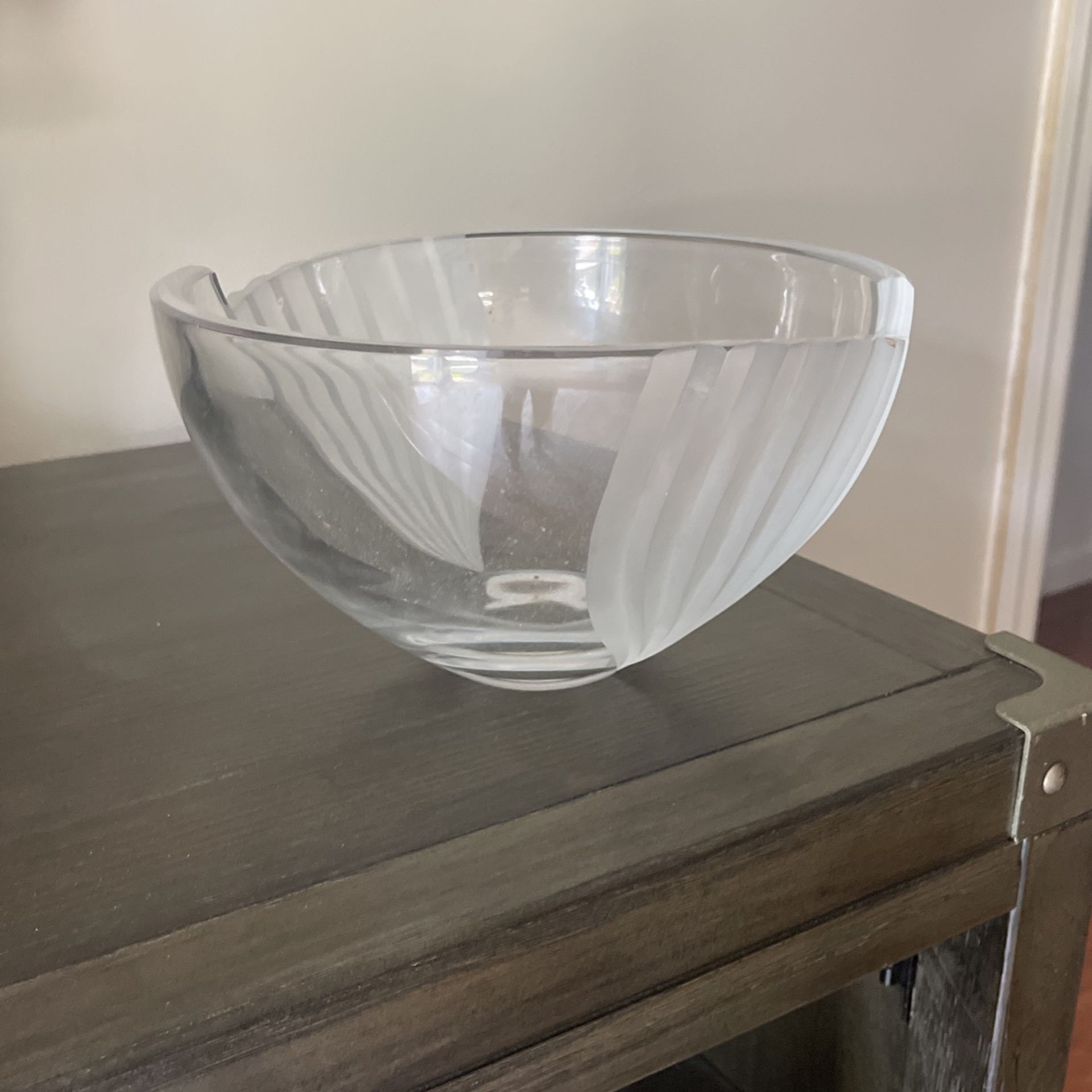 Glass Bowl.