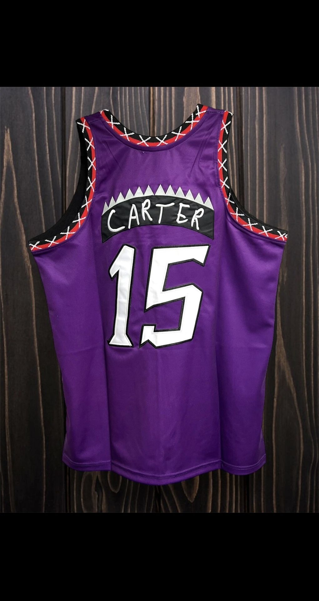 Warren Lotas Vince Carter Toronto Raptors Jersey M