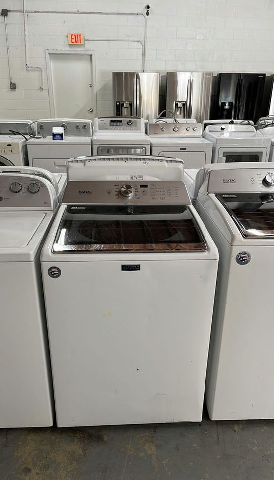 HighEfficiency Maytag Washer Top Load White