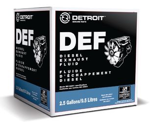 Diesel exhaust fluid pallet