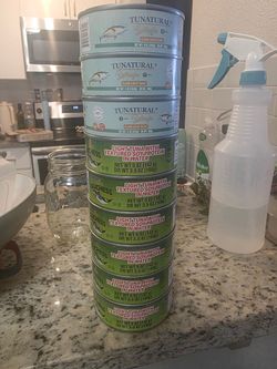9 cans of tuna
