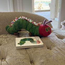 The Very Hungry Caterpillar Board Book & Plush