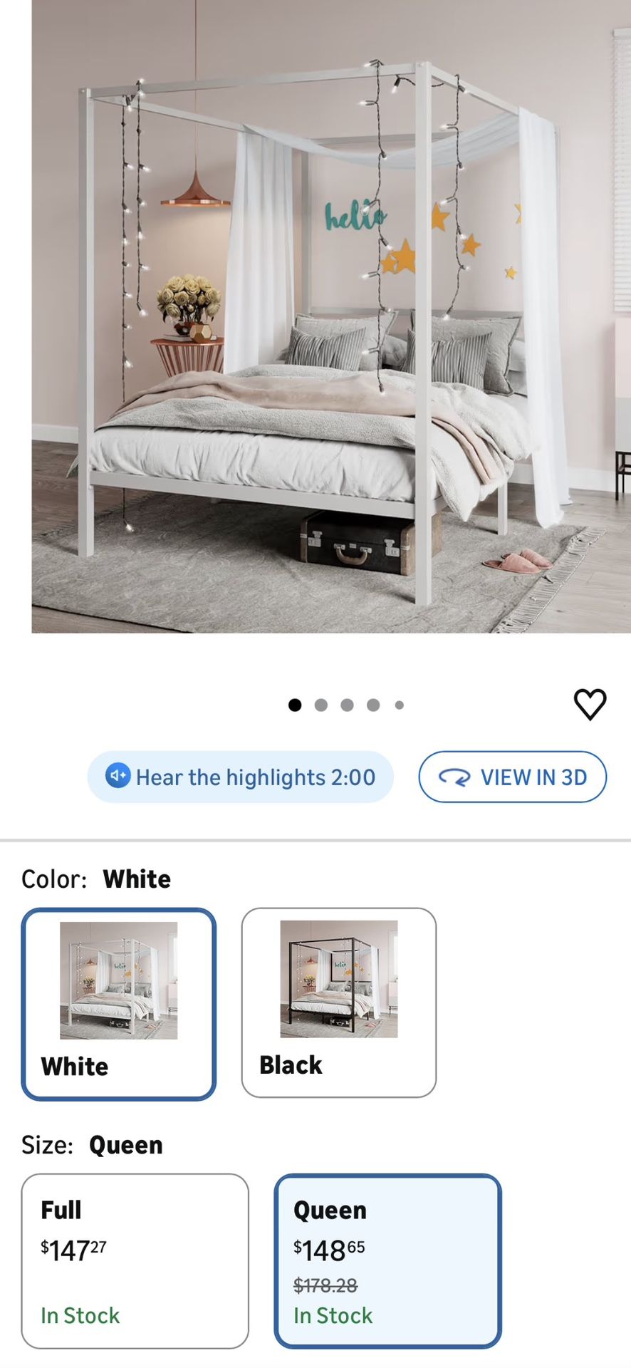Queen Bed Frame