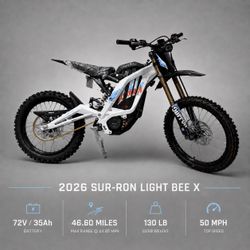 2026 Surron LBX 72v - BRAND NEW