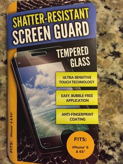 Tempered glass iPhone 6/6s
