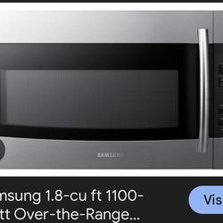 Free Samsung over the range microwave