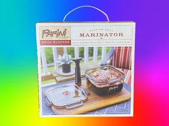 Brand New Parini Vacuum Seal Marinator (2.6 Qt / 84 oz) – Unopened
