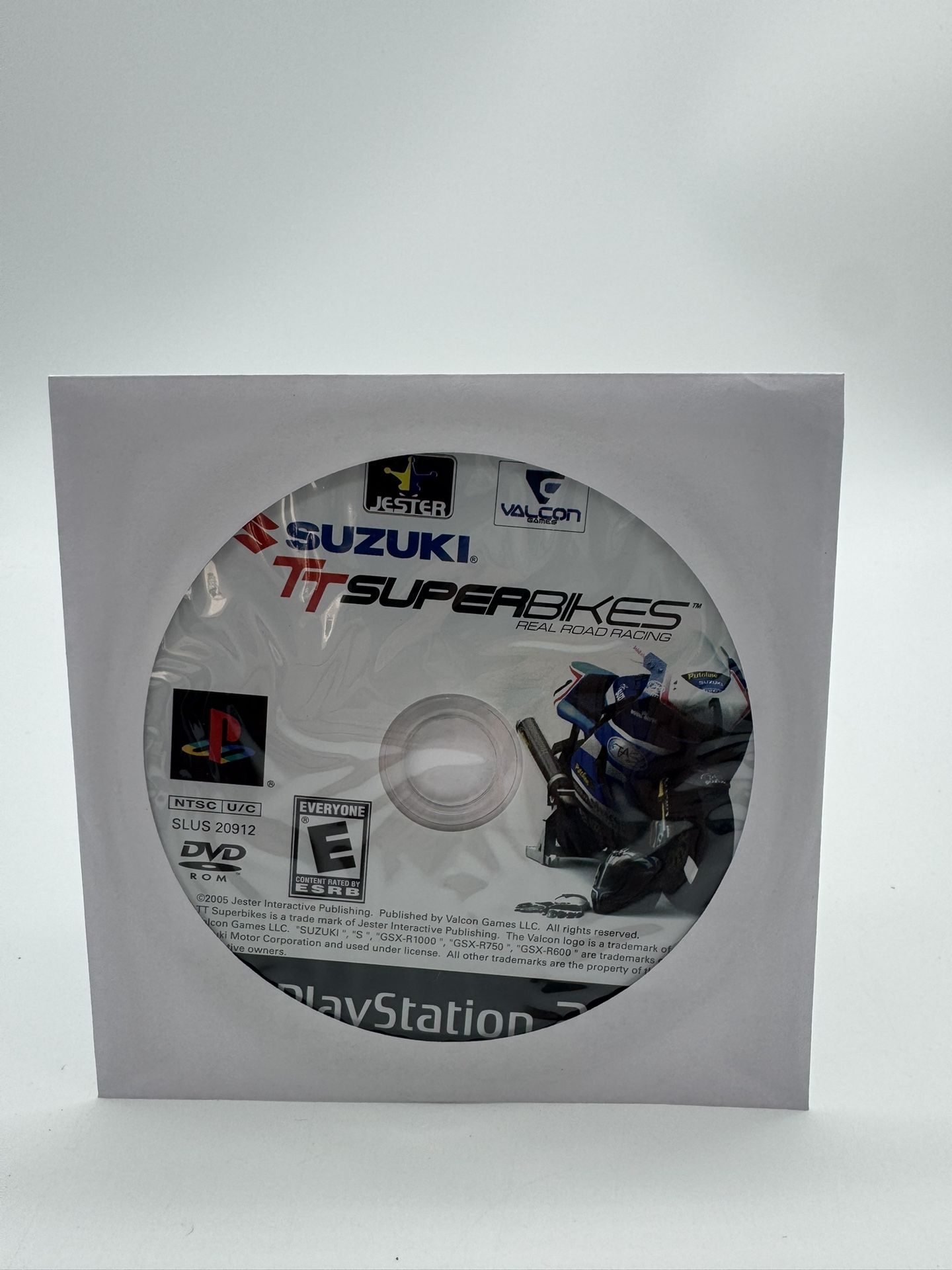 Suzuki TT Superbikes: Real Road Racing  (PlayStation 2, 2005) Disc Only Tested