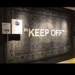 Ikea Virgil Abloh x IKEA “KEEP OFF” Rug