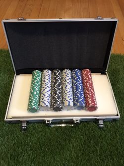 Professional Poker Chips replacement 300 chips New Unopened