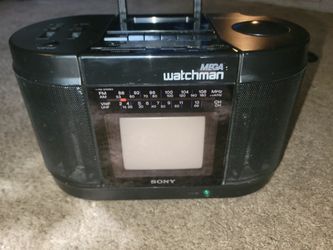 SONY Mega Watchman Cssette/tv/stereo Receiver