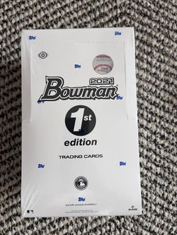 2021 Topps Bowman 1st First Edition Baseball Hobby Box Factory Sealed MLB