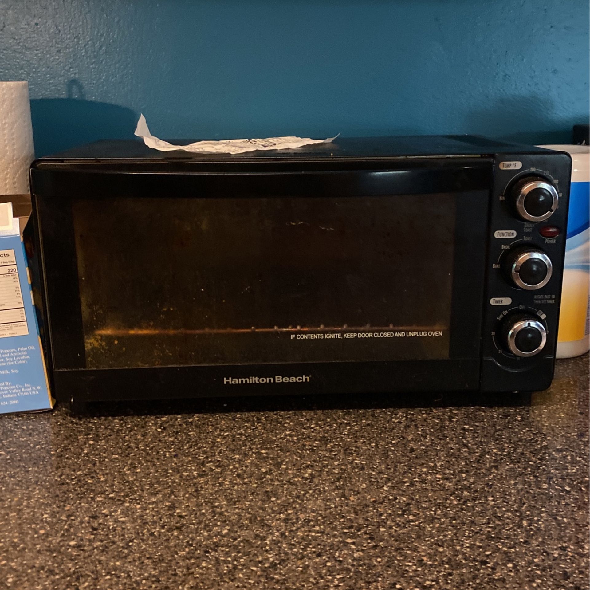 Toaster oven