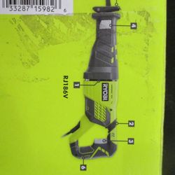 Ryobi 12 Amp Corded Reciprocating Saw 