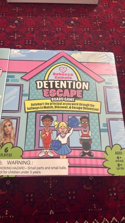 Detention escape board game - brand new