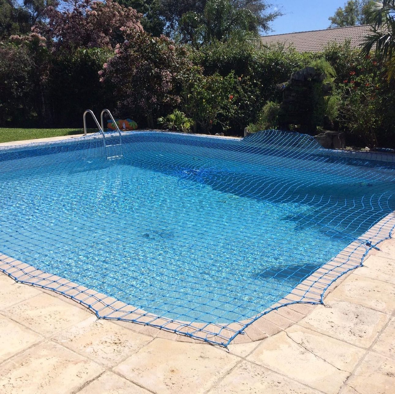 WaterWarden Premium Aboveground Pool Safety Net Cover 16’ x 16’