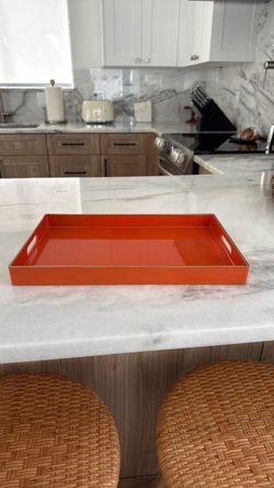 Orange Tray