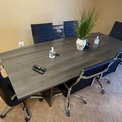 Conference Table & Chairs 