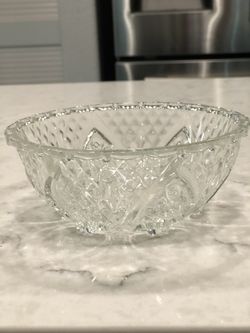 Vintage Crystal Trinket Holder