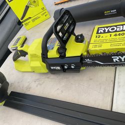 Ryobi 40 V chainsaw to only