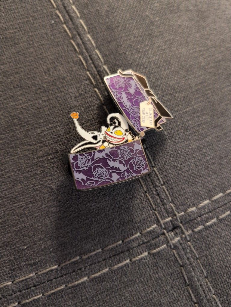 Disney Nightmare Before Christmas Present Box Zero To Jack & Sally LE 2000 Pin