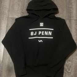 Vintage RVCA BJ Penn Hoodie size Medium