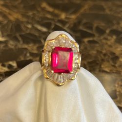 Ruby Cocktail Ring  $800.00 