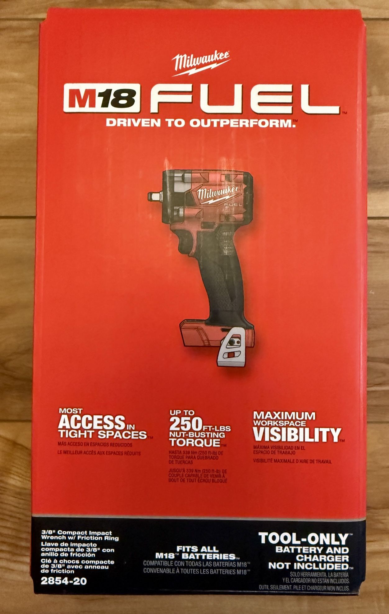 M18 FUEL GEN-3 18V Lithium Brushless 3/8 in Compact Impact 2854-20