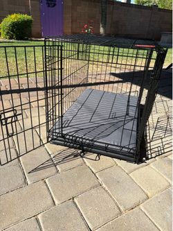Dog Crate - Medium - with washable pad