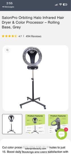 Infrared Hair Dryer and Processor