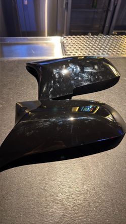 BMW M Style Gloss Black Mirror Caps – F20 F22 F30 F32 F36 M2