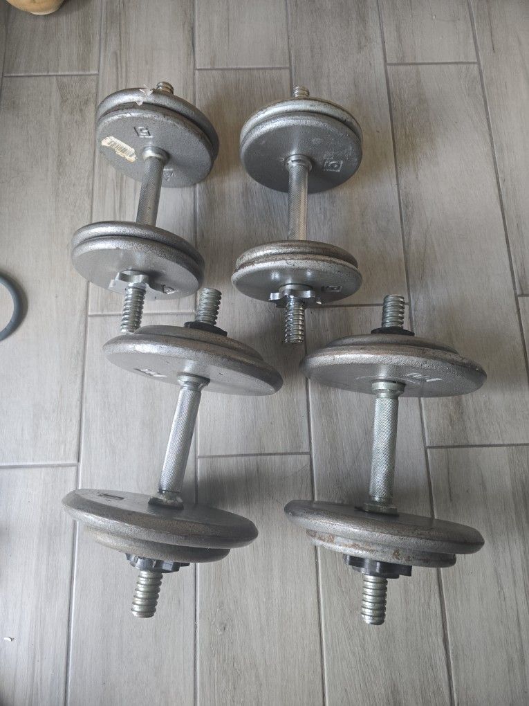 weights in good condition