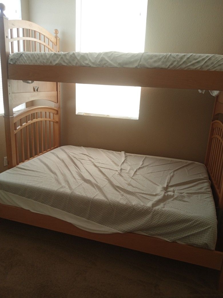 Wooden Bunk beds