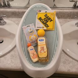 Newborn Baby Bath Bundle